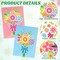 Mother’s Day Card Making Kit for Kids – 24 Sets DIY Flower Bouquet Greeting Cards with Envelopes, Stickers & Glue Dots, Handmade Classroom Craft Gifts for Mom (Bouquet)